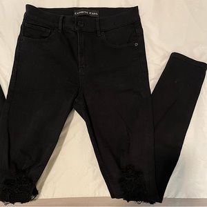 EXPRESS Legging High Rise Denim